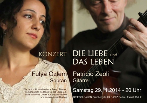 Fulya Özlem und Patricio Zeoli