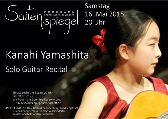 Kanahi Yamashita 16.5.2014 SaitenSpiegel