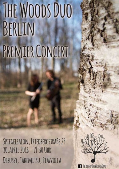 woods duo berlin plakat