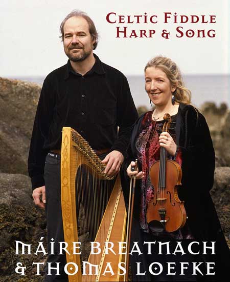 Celtic Fiddle Harp & song 9.8.2017